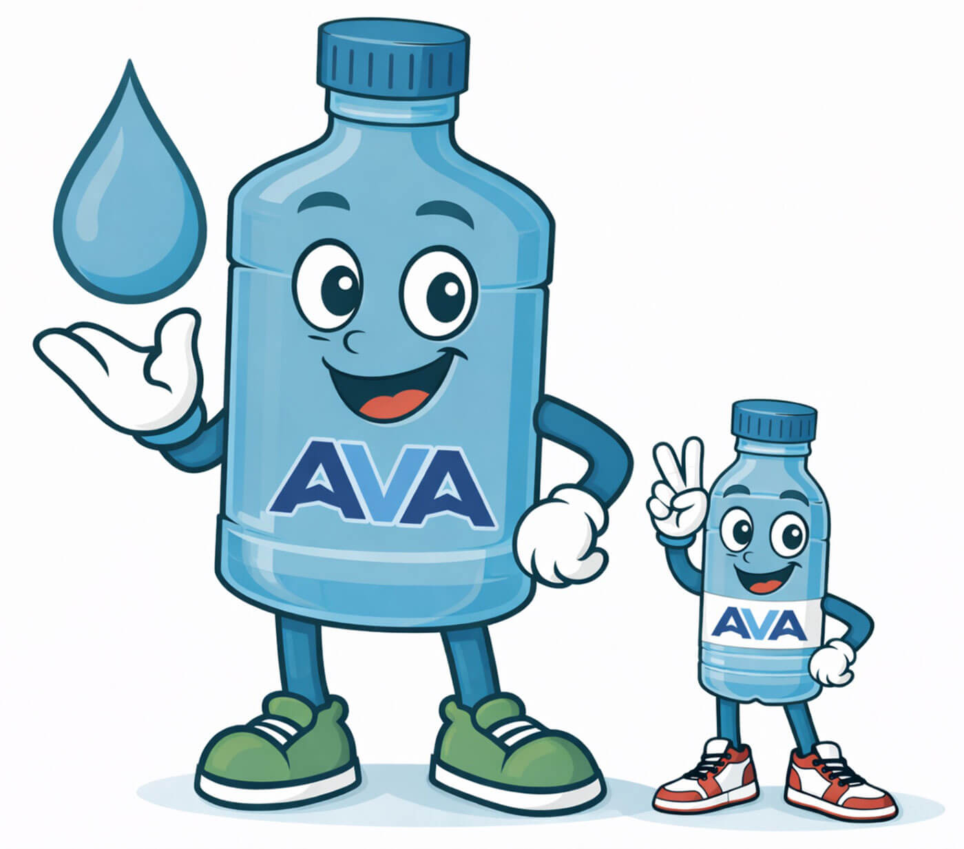 Ava mineral water bottle